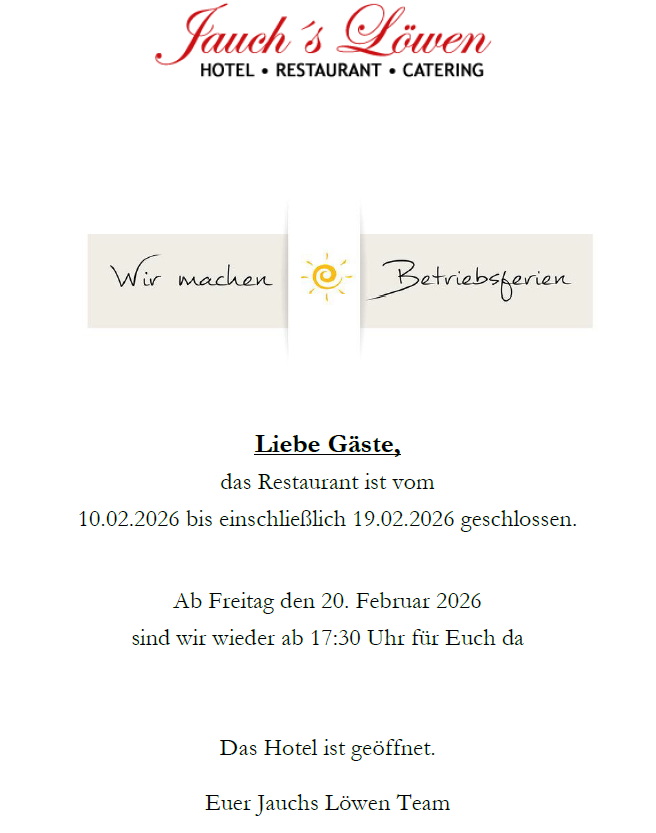 Jauch Urlaub Feb 2026